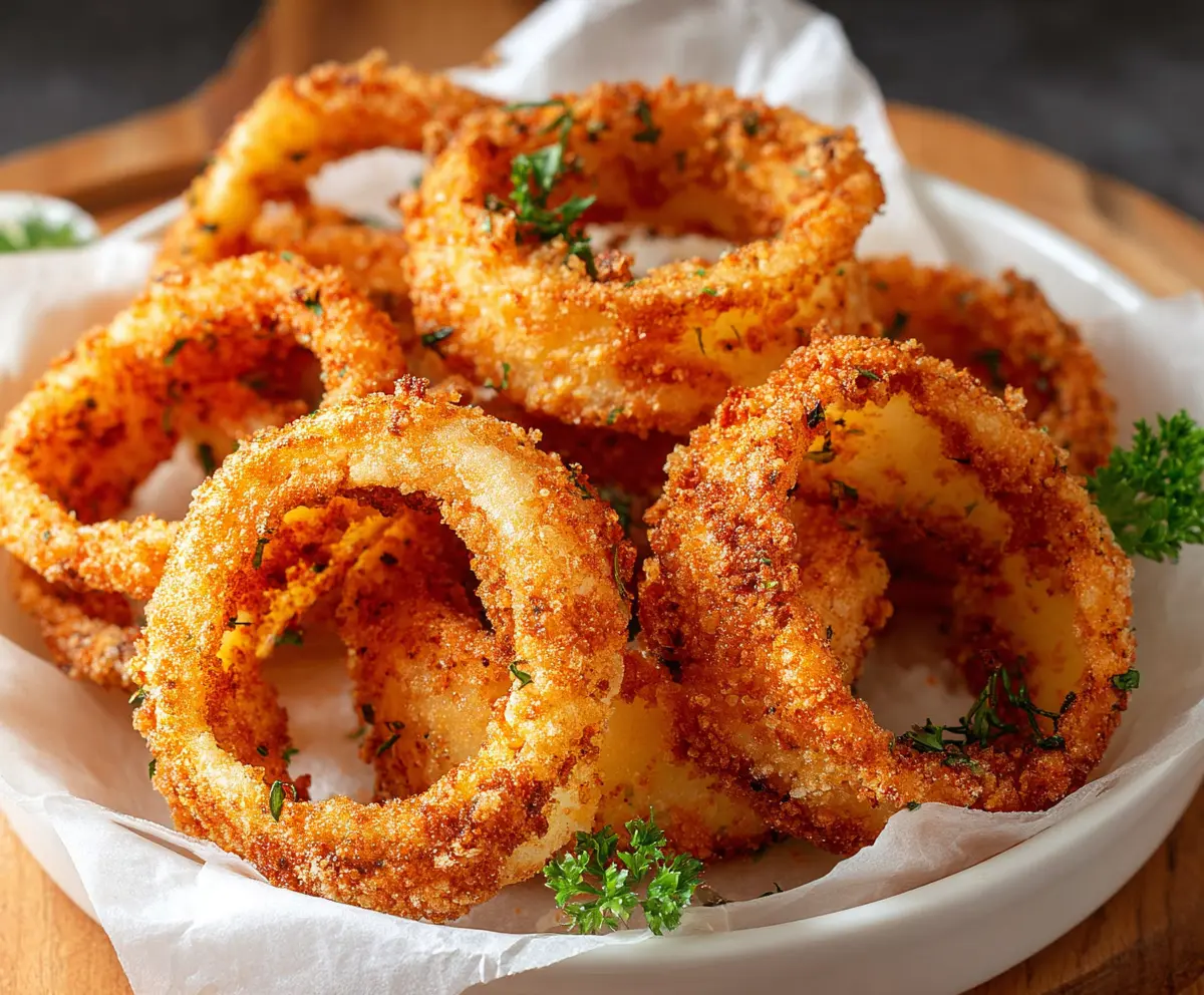 Crispy Keto Onion Rings Recipe