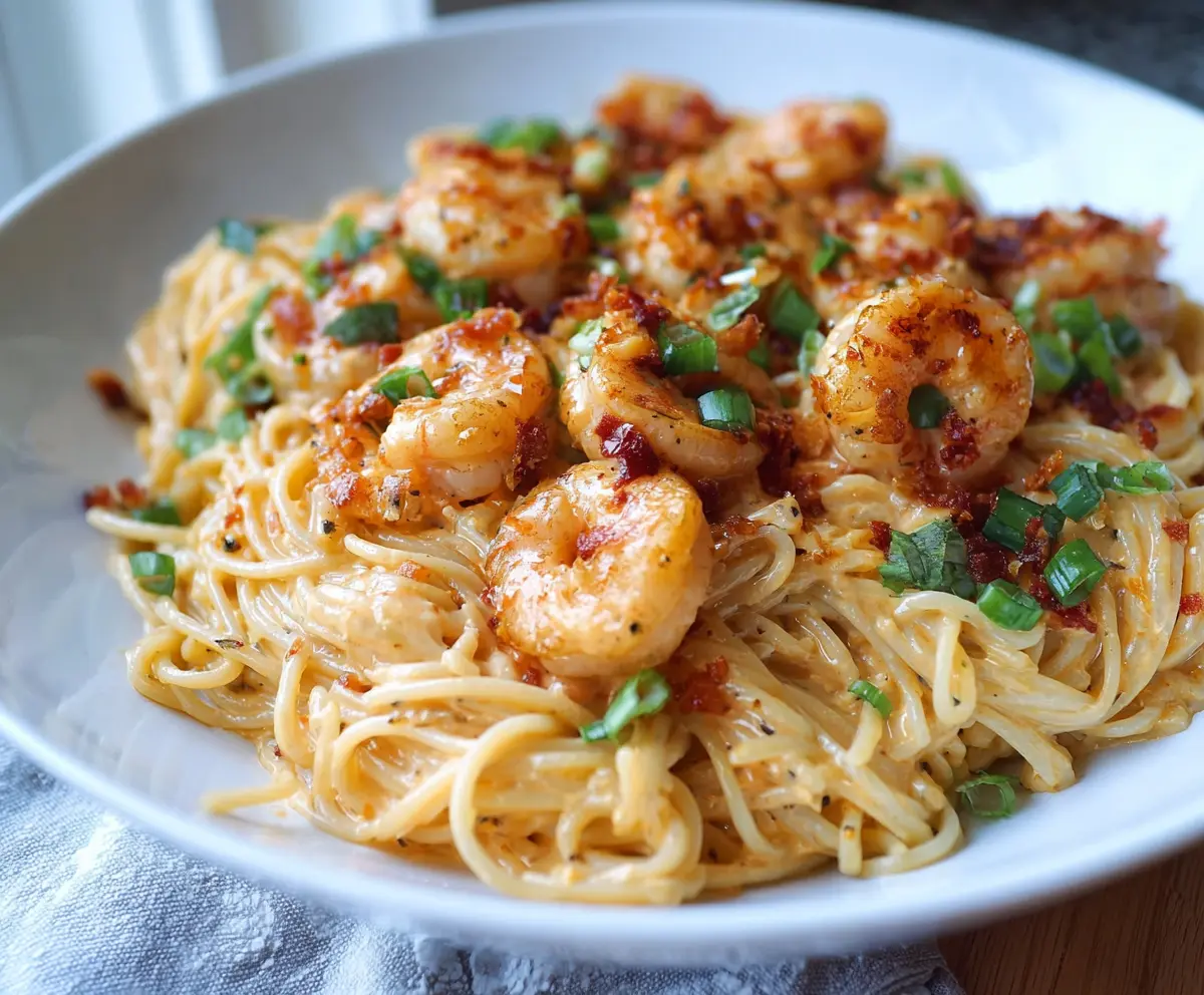 Easy Bang Bang Shrimp Pasta Recipe