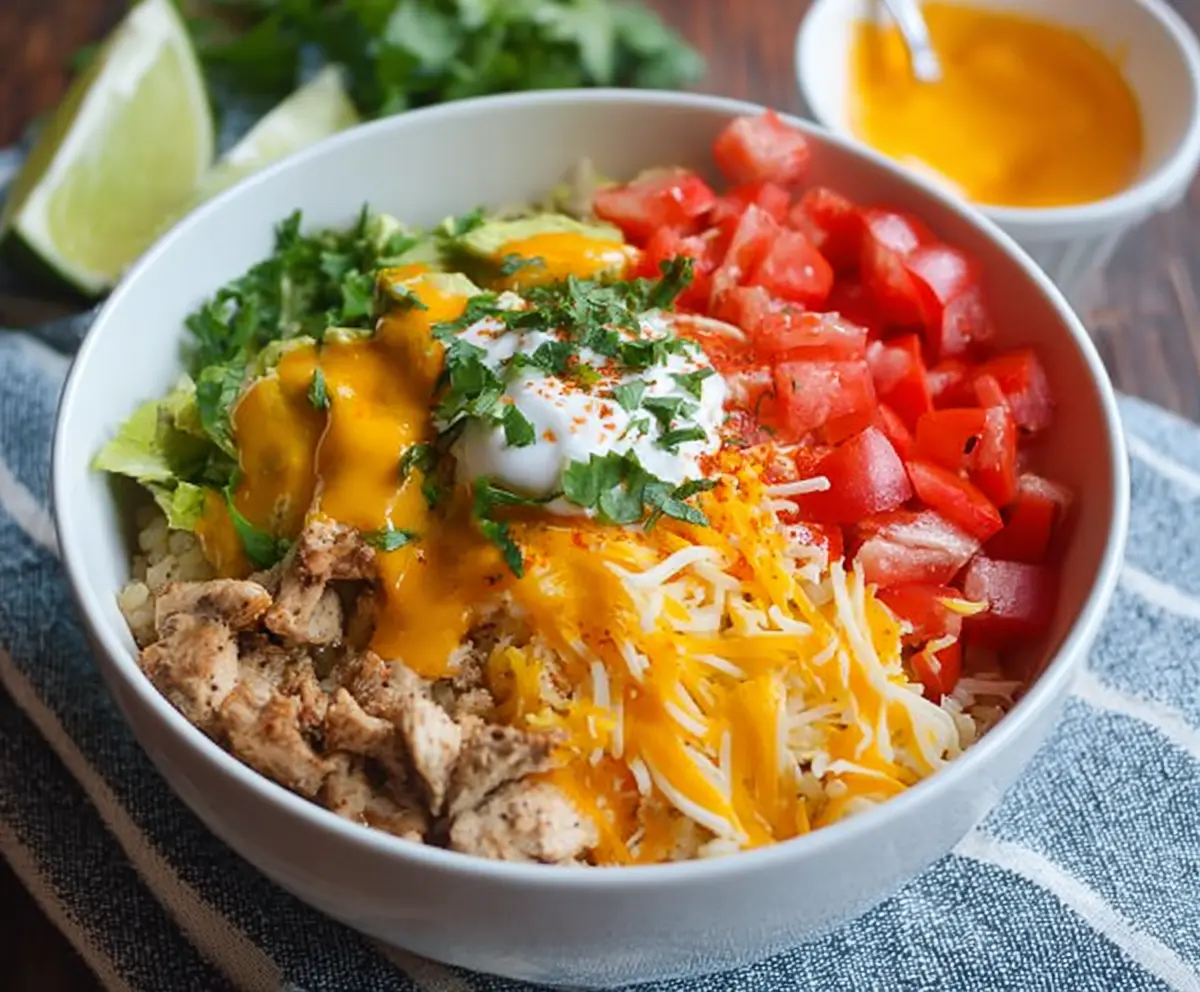 Low Carb Breakfast Burrito Bowl Recipe