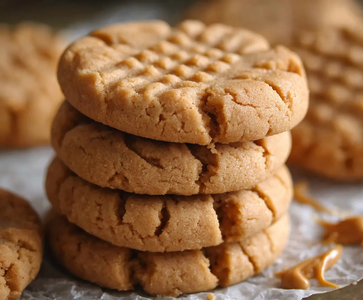 Easy Peanut Butter Cookies Recipe