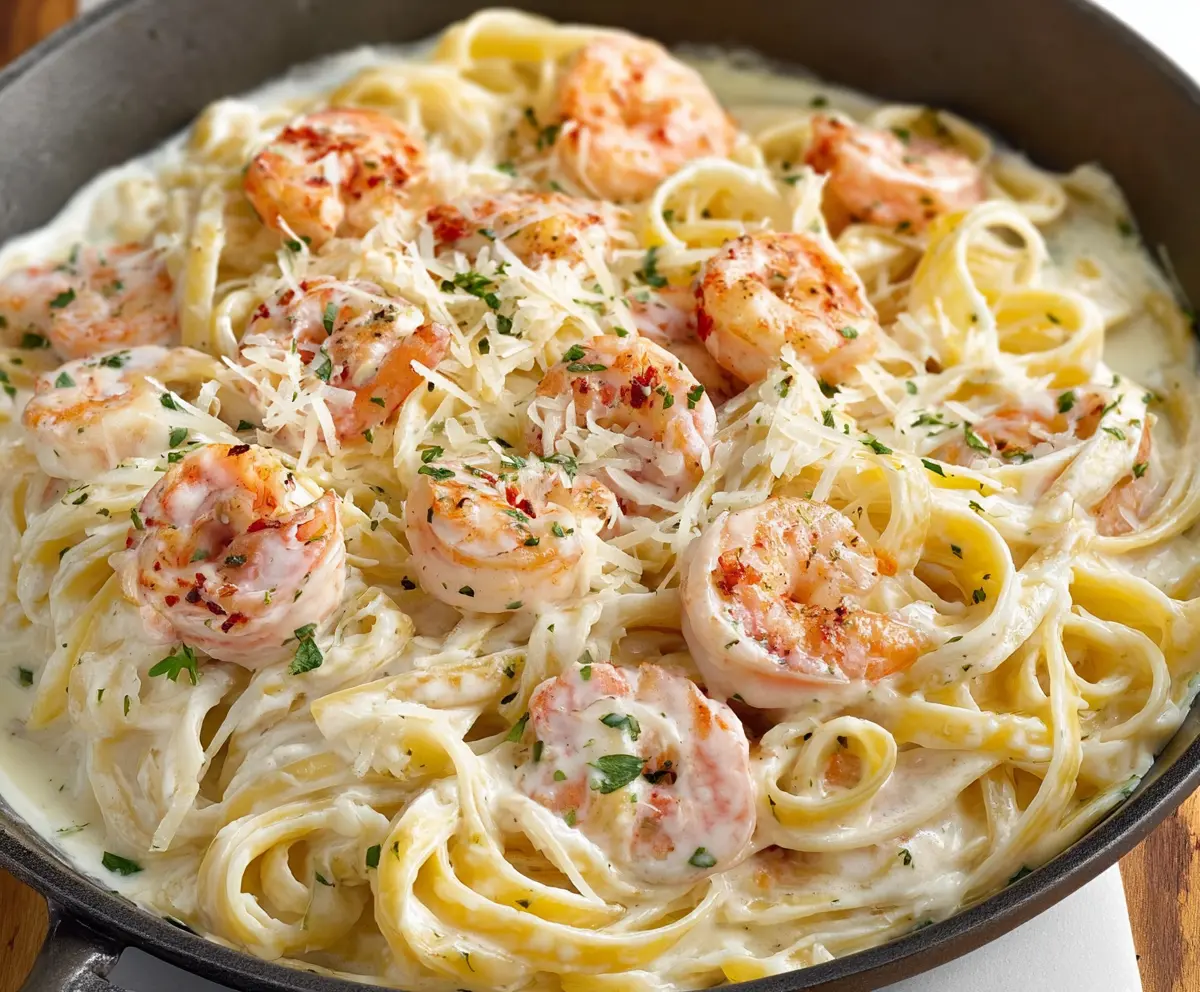 Easy Shrimp Alfredo Recipe