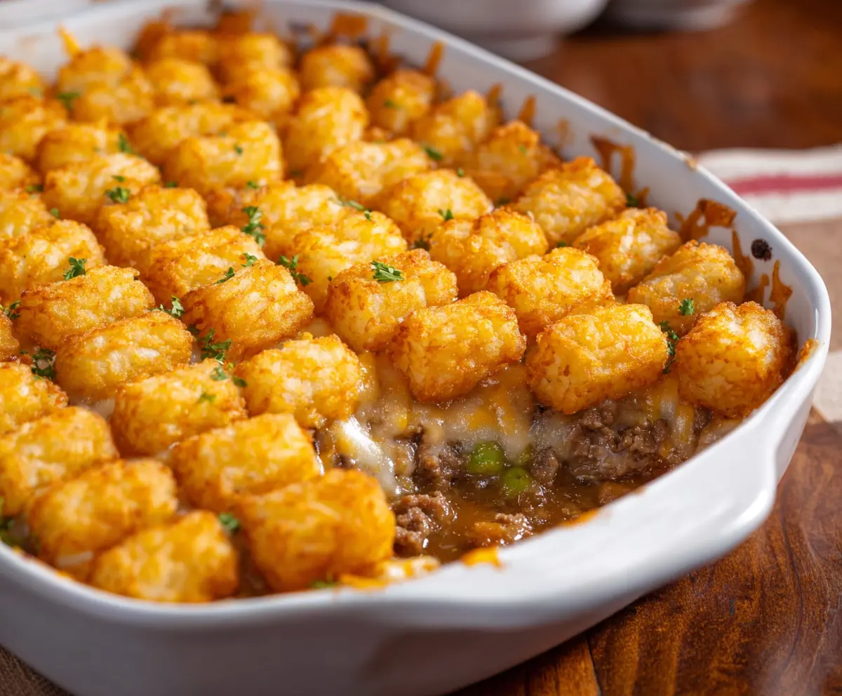 Easy Tater Tot Casserole Recipe