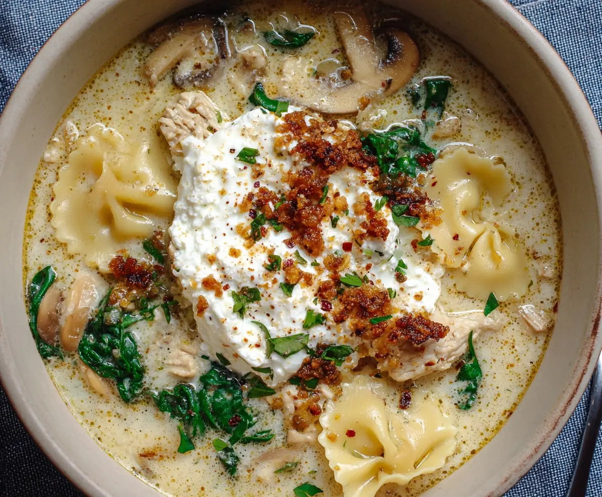 Easy White Lasagna Soup Recipe