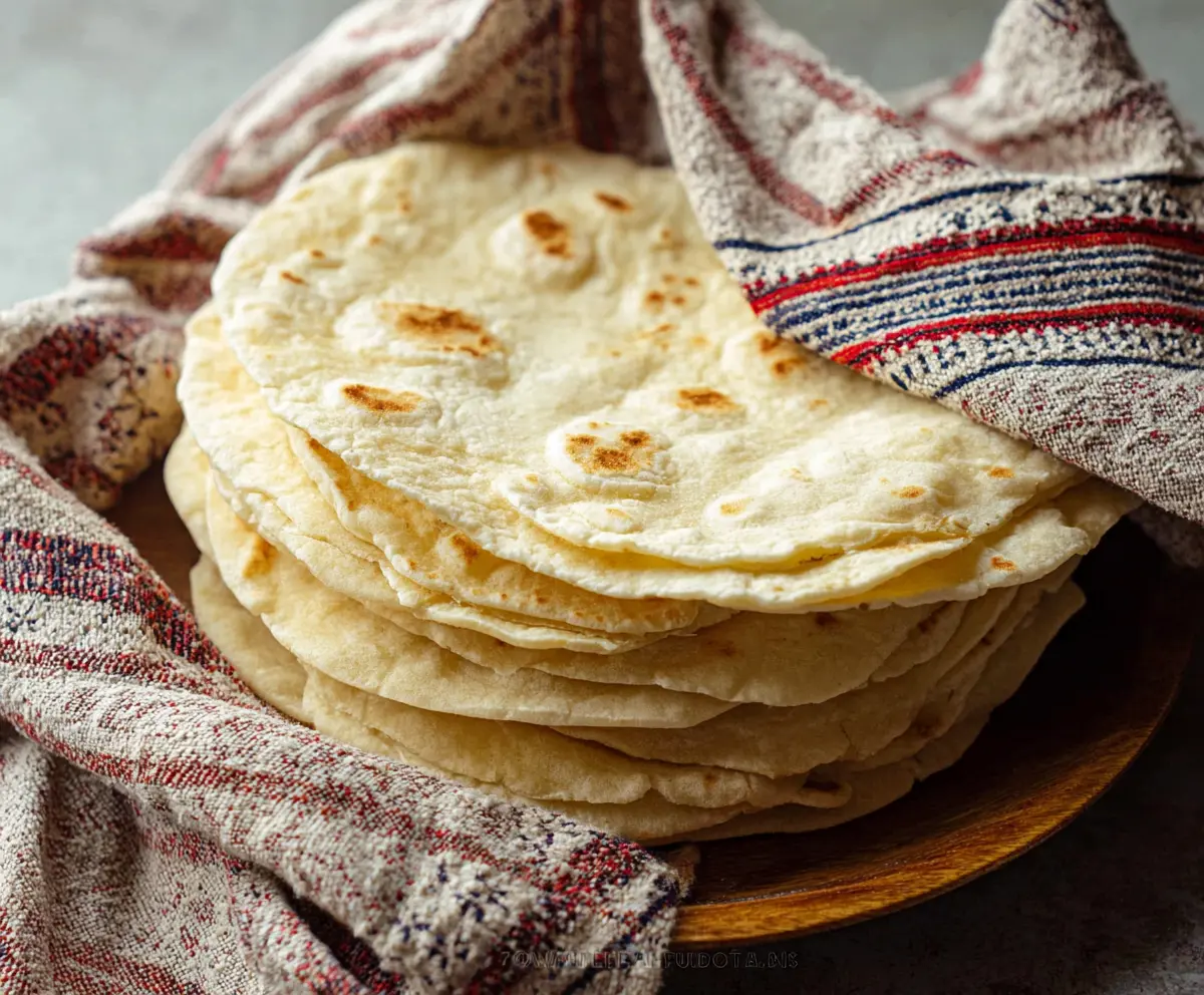 Easy 4-Ingredient Sourdough Tortillas