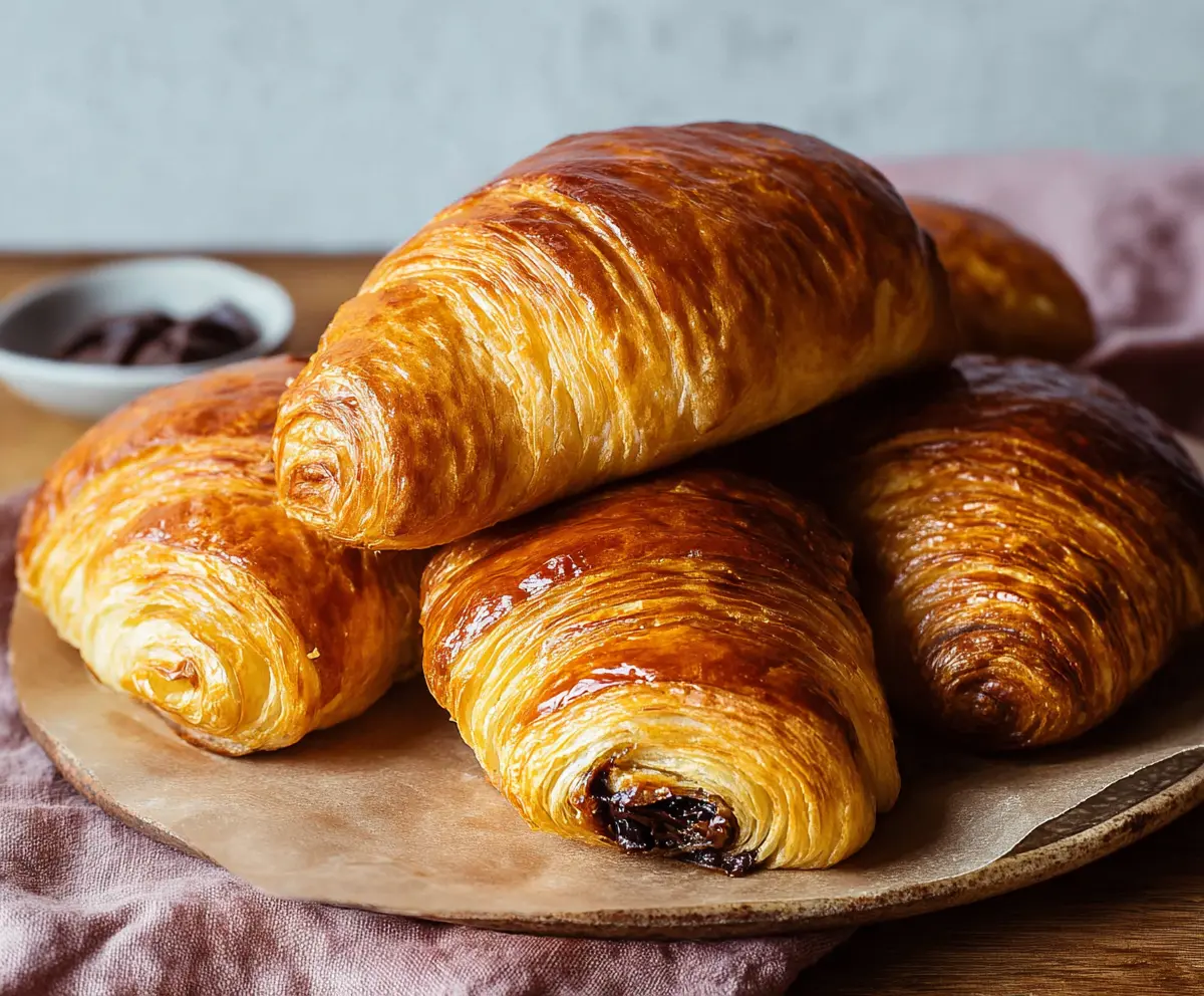 Easy Chocolate Croissants Recipe