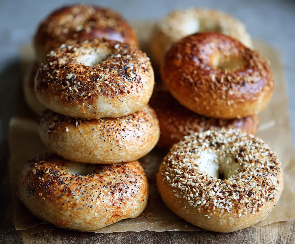 Easy Homemade Sourdough Bagels Recipe